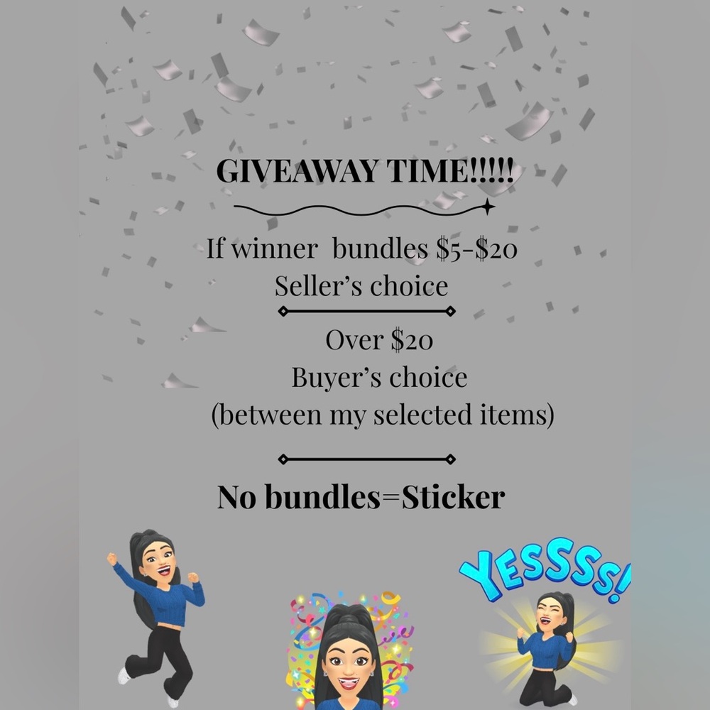 GIVEAWAY 🎉🤸🏽‍♀️